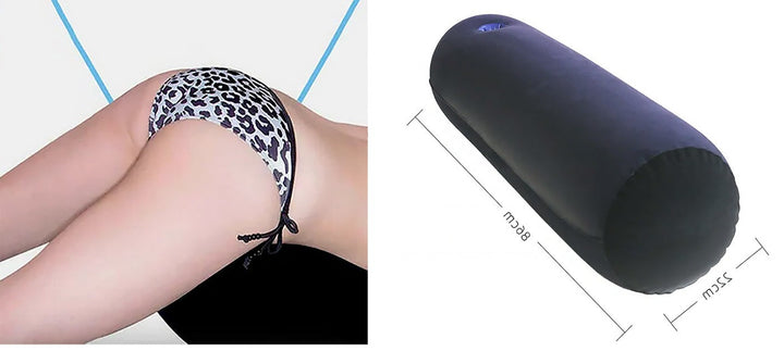 Cilinder Shaped inflatable sex cushion - Playmate Adult Store