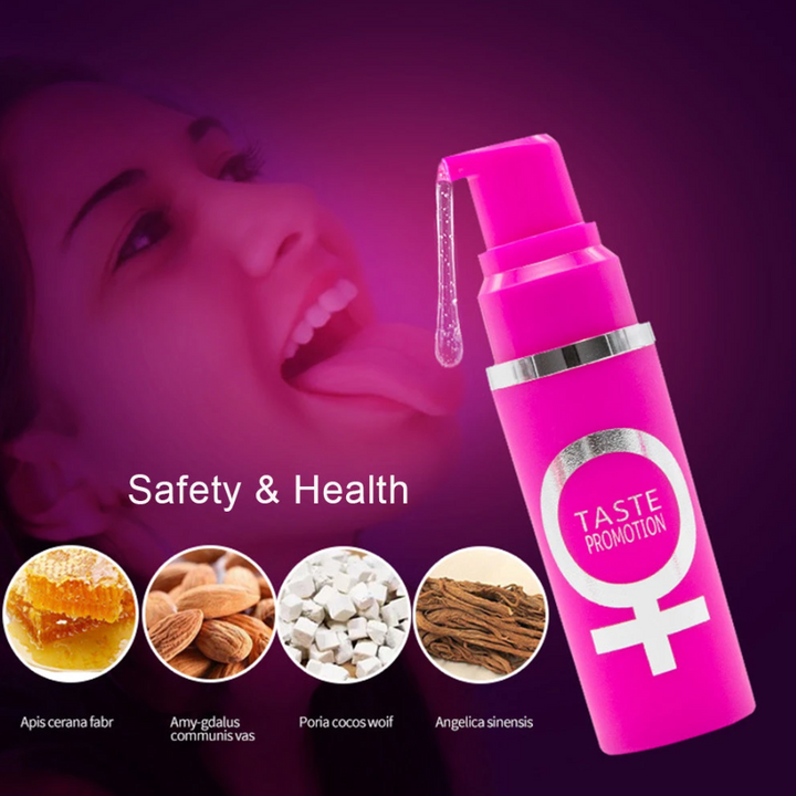 BOJIN female orgasm spray ad safety and health