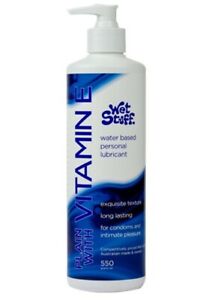 Wet Stuff Vitamin E Lubricant (water based)