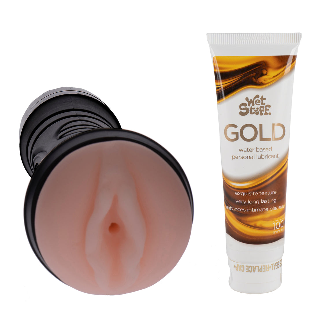 Masturbator cup & Wet Stuff Lubricant water based