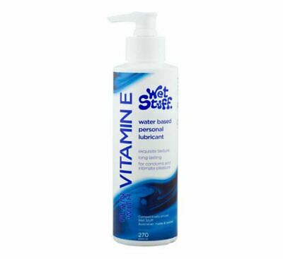 Wet Stuff with Vitamin E water based lubricant