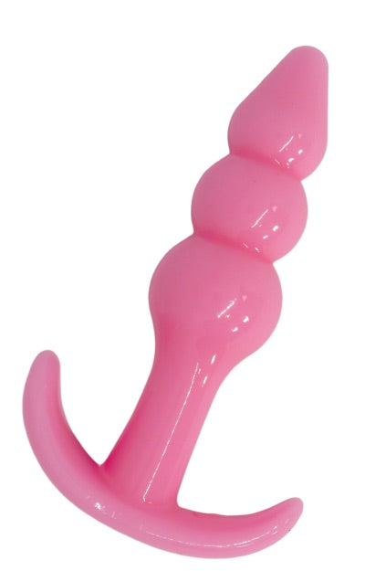 Ribbed Pleasure Butt Plug - Playmate Adult Store