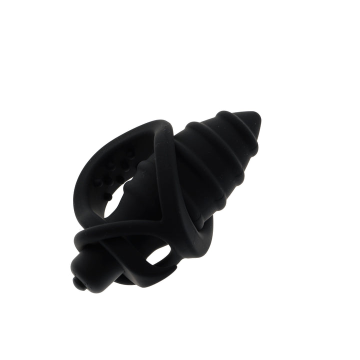 Vibrating Butt Plug Cock Ring