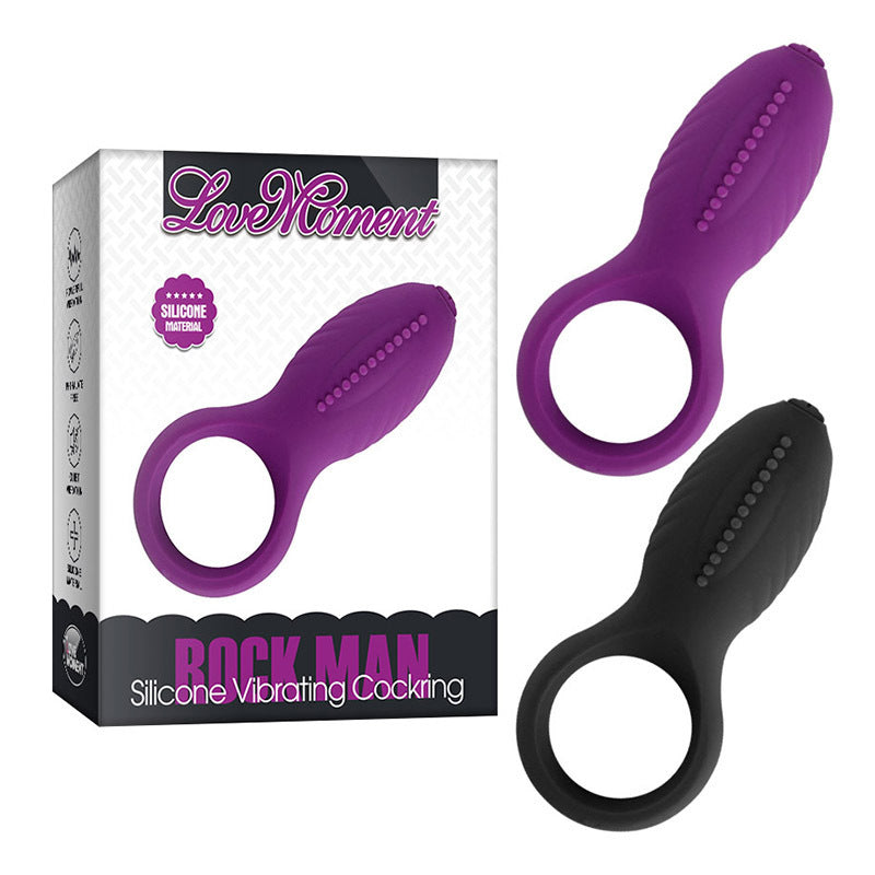 Rock Man Vibrating Cock Ring - Playmate Adult Store