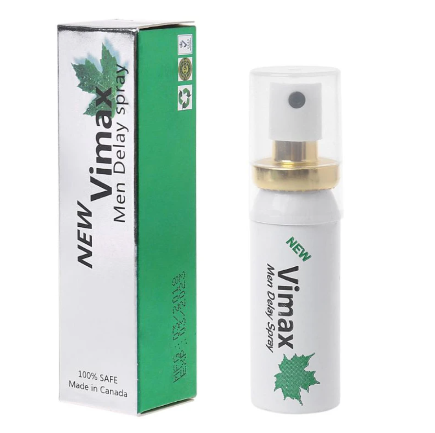 Vimax Men's Delay Spray Box and Bottle