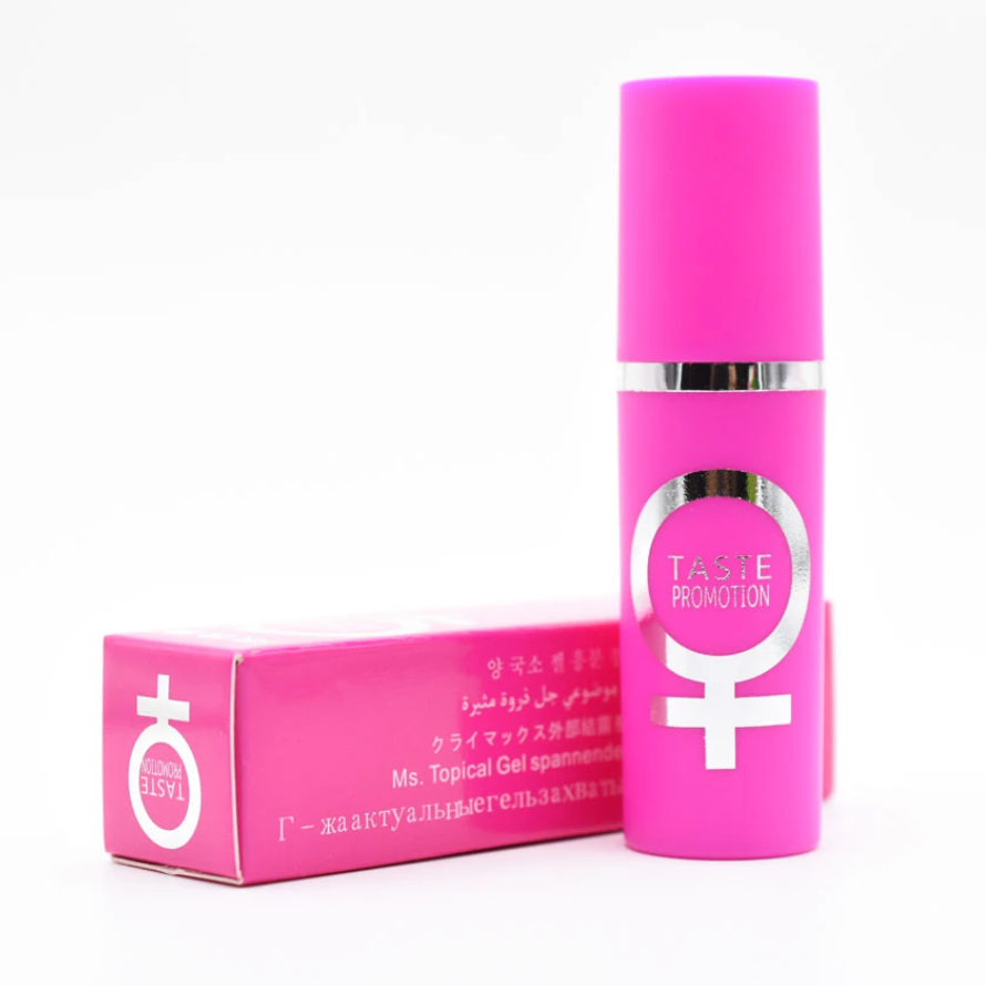 BOJIN female orgasm spray bottle and box (sideways)