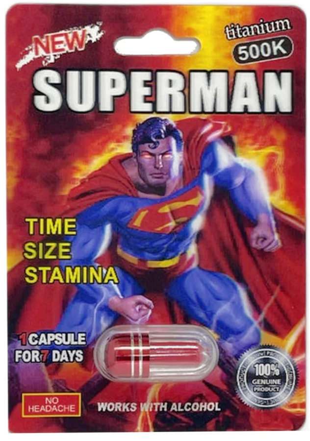 Superman Male Enhancement Capsule