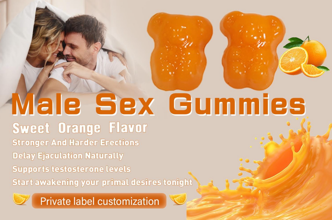 Sex Gummies for Men Orange Flavour