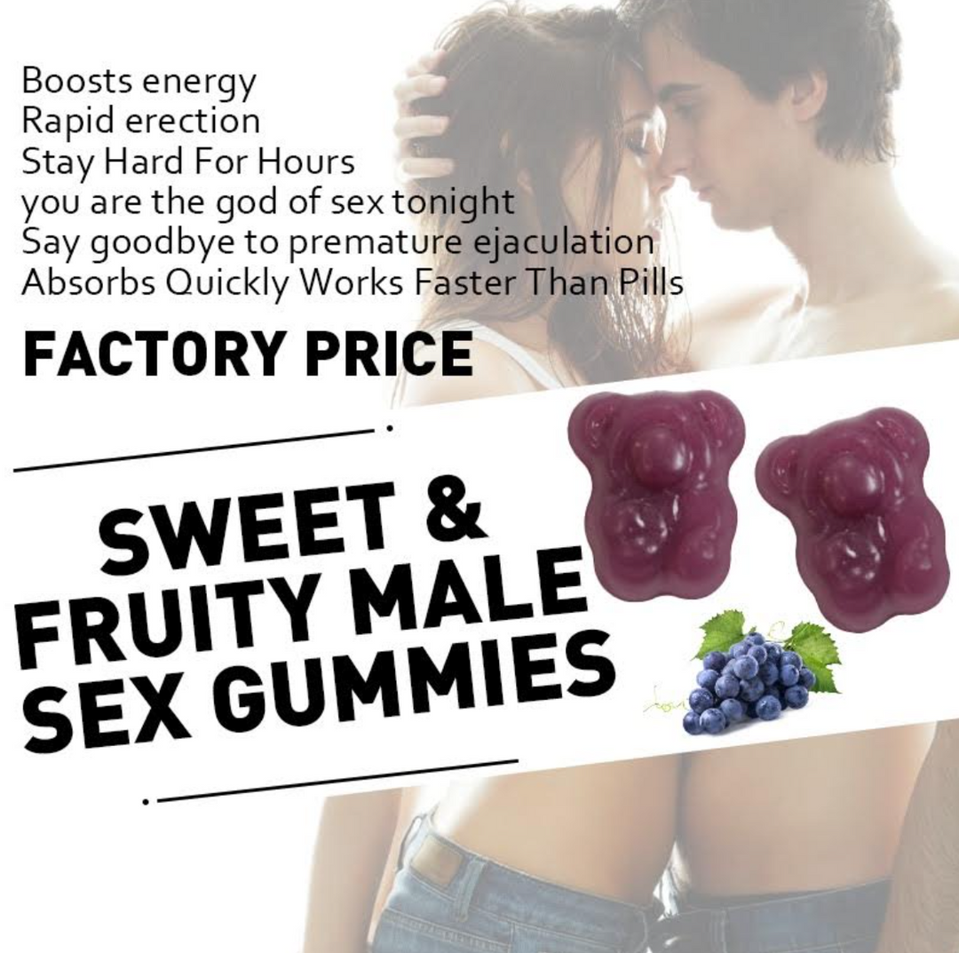 Sex Gummies for Men Blueberry Flavour