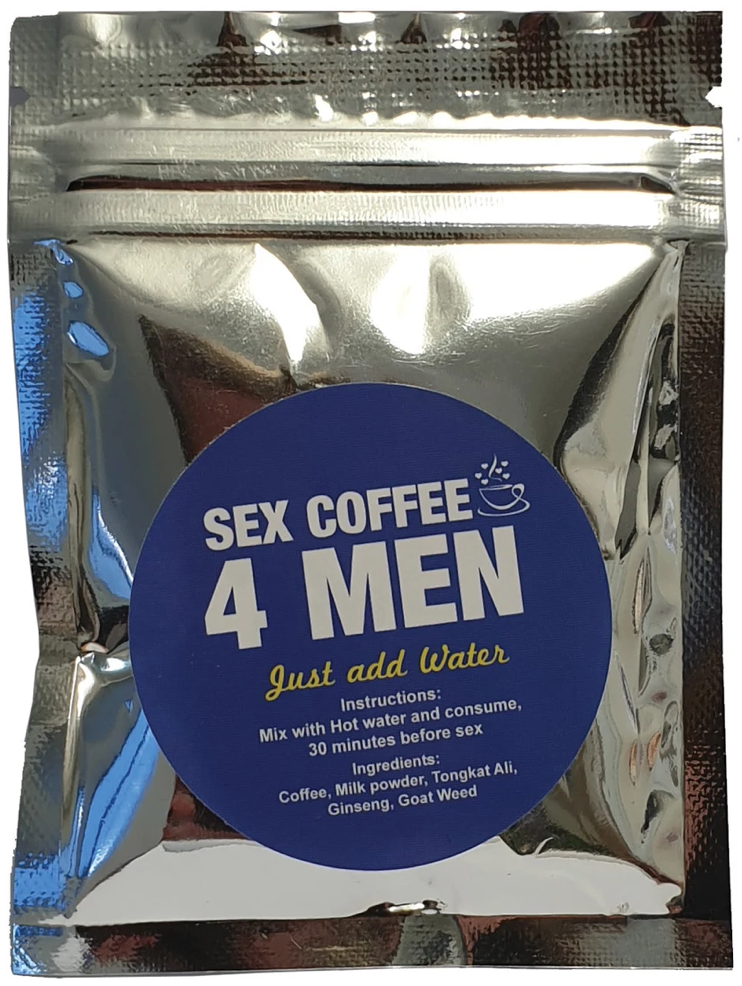 Sex coffee for men twin pack