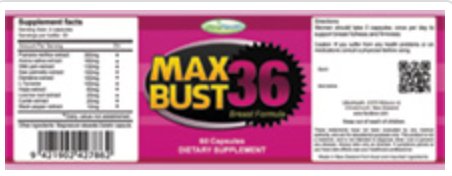 Max Bust 36 - Breast Formula